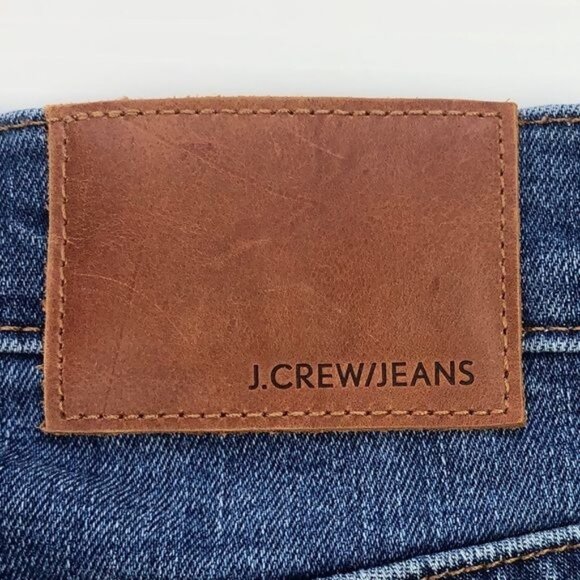 J.Crew Toothpick Skinny Fray Hem Blue Jeans size 25 - Picture 12 of 12